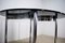 Italian Steel & Smoked Glass Table, 1970s, Image 9