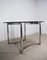 Italian Steel & Smoked Glass Table, 1970s 7