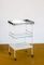 Medical Trolley in Metal, Glass & Marble, 1960s, Image 1