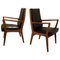 Vintage Leather Side Chairs, Set of 2, Image 3