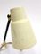 Swedish Brass Table Lamp with Fiberglass Shade, 1950s 5