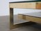 Vintage 23-Carat Gold-Plated G-Shaped Coffee Table, Image 6