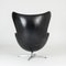 Egg chair di Arne Jacobsen per Fritz Hansen, anni '60, Immagine 4