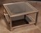 Square Hollywood Regency 23-Carat Gold Two-Tier Coffee Table, 1960s, Image 3