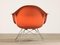 Chaise d'Appoint à Pied Coulissant LAR Vintage par Charles & Ray Eames pour Herman Miller 5