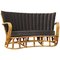 Vintage Rattan & Bamboo Sofa 1