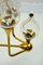 Mid-Century 12-Arm Brass Oil Candelabra by Freddie Andersen 3