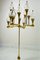 Mid-Century 12-Arm Brass Oil Candelabra by Freddie Andersen 4