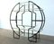 Vintage Brass & Vitrine Circular Shelving Unit, Image 4