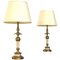 Lampes de Bureau Hollywood Regency de Stiffel Lighting, 1960s, Set de 2 1