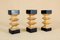 Teak Candlesticks, 1960s, Set of 3 2