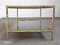 Vintage Two-Tiered Coffee Table by Jacques Adnet 4