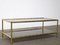 Vintage Couchtisch mit Ablage von Jacques Adnet 7