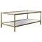 Vintage Two-Tiered Coffee Table by Jacques Adnet 2