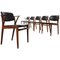 Vintage Dining Chairs by Kai Kristiansen, Set of 6, Image 1