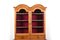 Antique Walnut Vitrine Cabinet 4