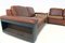 Leather Sofas with Bookcases, Set of 2, Image 4