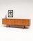 Vintage Brutalist Oak Sideboard with Graphic Doors 5