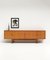 Vintage Brutalist Oak Sideboard with Graphic Doors 3