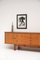 Vintage Brutalist Oak Sideboard with Graphic Doors 6