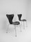 Mid-Century 3107 Butterfly Chair by Arne Jacobsen for Fritz Hansen, Set of 2 5