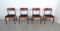 Danish Teak Dining Chairs from K.S. Møbler, 1960s, Set of 4, Image 3