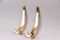 Brass Wall Hooks by Carl Auböck, 1950s , Set of 2 3