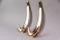 Brass Wall Hooks by Carl Auböck, 1950s , Set of 2 4