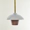 Lantern Pendant in Mocha, Moire Collection, Hand-Blown Glass by Atelier George 1