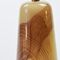 Delta Hängelampe in Sand Beige & Moka aus mundgeblasenem Glas, Moire Collection von Atelier George 3
