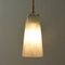 Lámpara colgante Delta en gris claro y turquesa de Moire Collection de vidrio soplado de Atelier George, Imagen 2