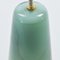 Lámpara colgante Delta en verde pastel y azul grisáceo de Moire Collection de vidrio soplado de Atelier George, Imagen 3