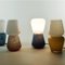 Lámpara de mesa Duo en turquesa de Moire Collection de vidrio soplado de Atelier George, Imagen 6