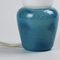 Duo Table Lamp in Turquoise, Moire Collection, Hand-Blown Glass by Atelier George 3