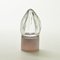 Juicer with Mocha Base, Moire Collection, Handblown Glass by Atelier George, Image 1