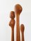 Mid-Century Danish Carved Teak Sculpture by AK, 1960s 2