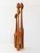 Mid-Century Danish Carved Teak Sculpture by AK, 1960s 1