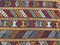 Handgewebter marokkanischer Vintage Kilim Berberteppich 8