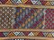 Vintage Moroccan Hand-woven Berber Kilim Rug 9