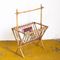 Vintage French Magazine Rack, 1970s, Image 2