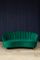 Vintage De Beauvoir Velvet Sofa, Image 1