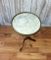 Antique French Walnut and Marble Side Table 7