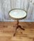 Antique French Walnut and Marble Side Table 3