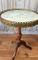 Antique French Walnut and Marble Side Table 4