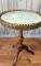 Antique French Walnut and Marble Side Table, Image 4
