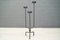 Wrought Iron Candleholders by Manfred Bredohl for Bredohl Design Vulkanschmiede, 1970s, Set of 2, Image 1