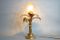 Hollywood Regency Palm Table Lamp, 1970s 10