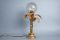 Hollywood Regency Palm Table Lamp, 1970s, Image 3