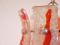Italian Red Murano Glass & Chrome Chain Pendant Lamp from Mazzega, 1970s 8
