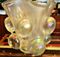 Große Vintage Vase aus perlmuttfarbenem Muranoglas, 1980er 10